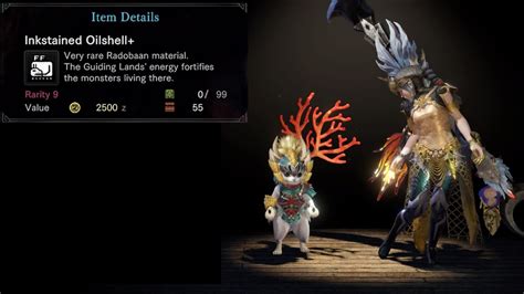 mhw inkstained oilshell|Inkstained Oilshell + .
